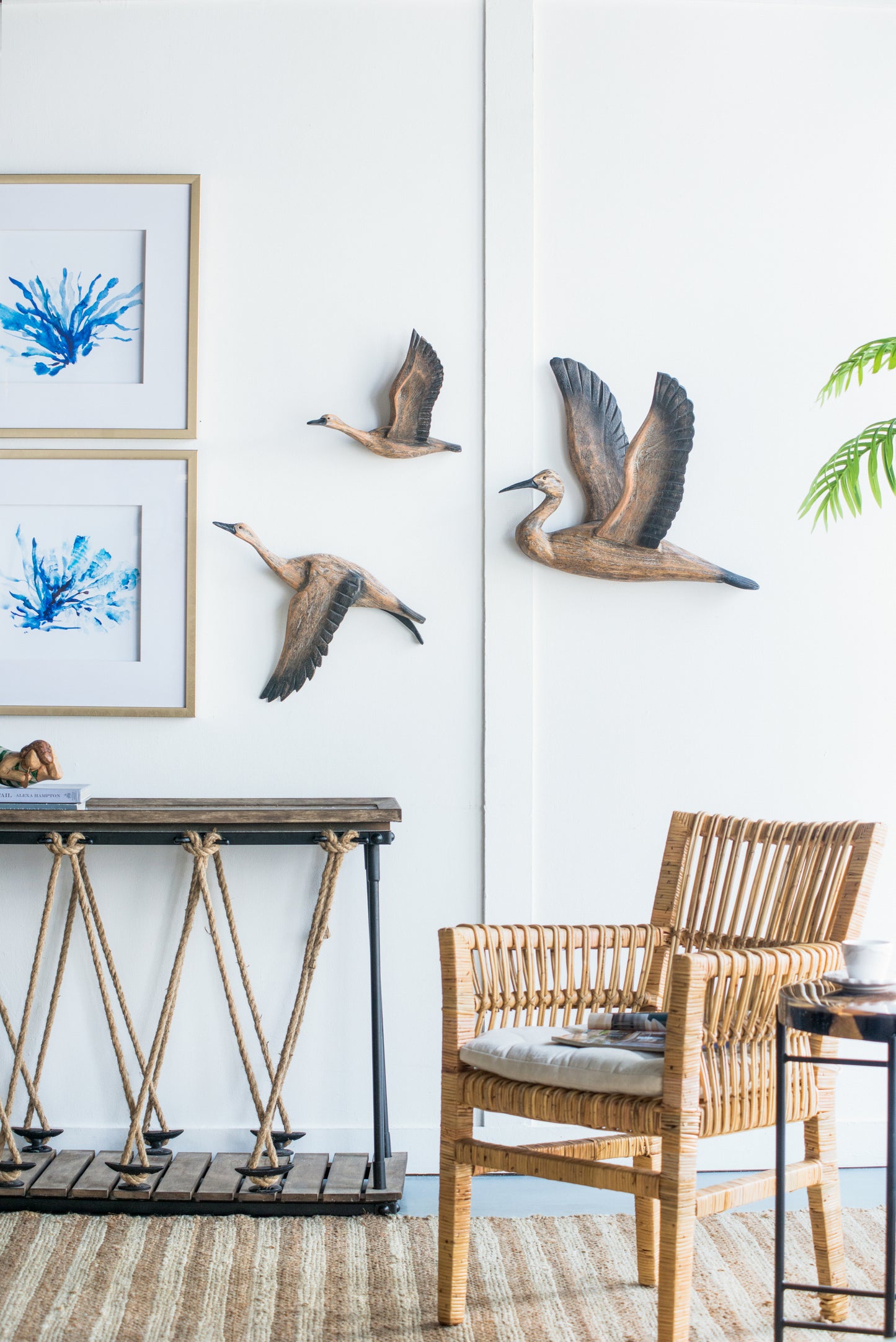 Lula Contemporary Migrating Bird Decor