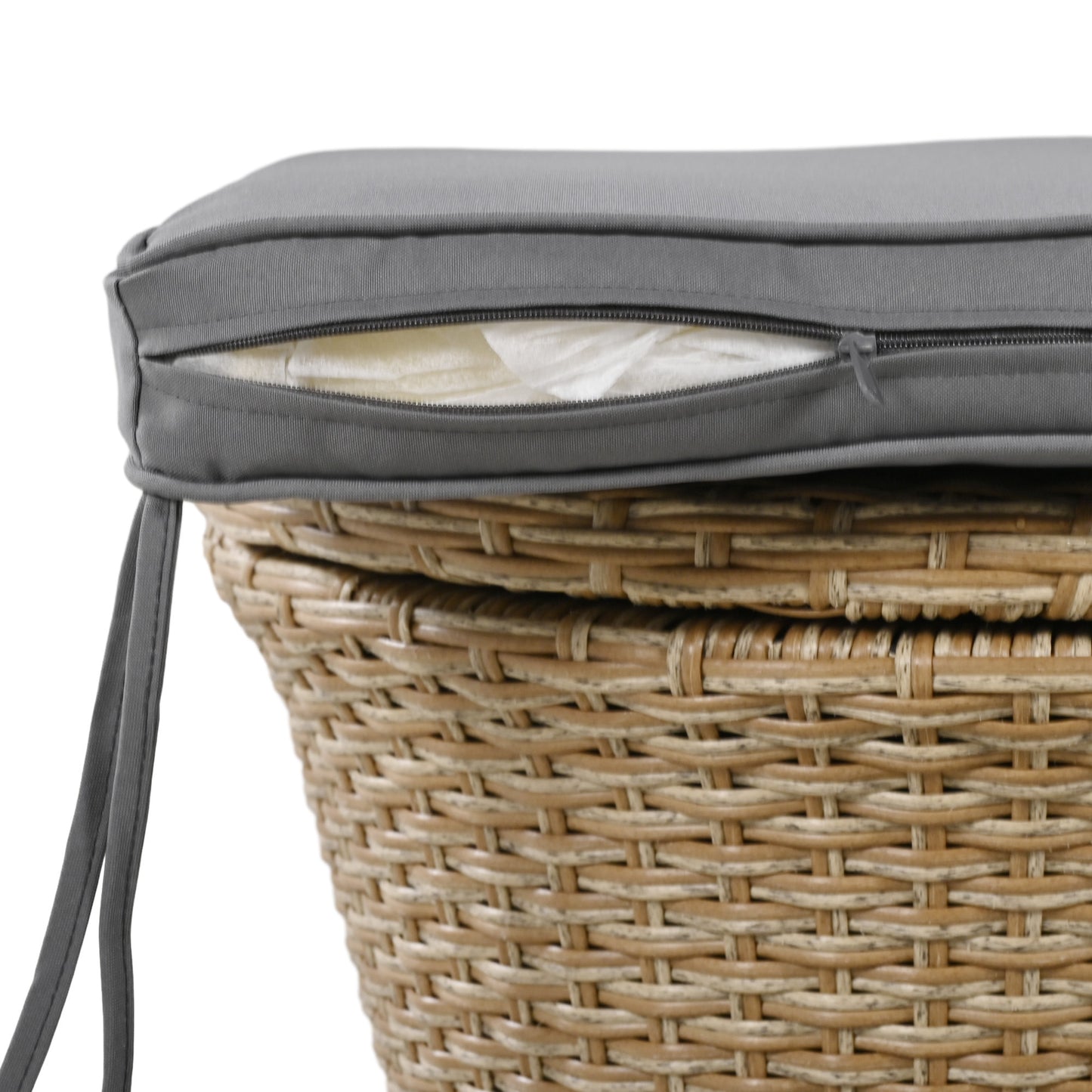 Calista Modern Patio Wicker Conversation Set
