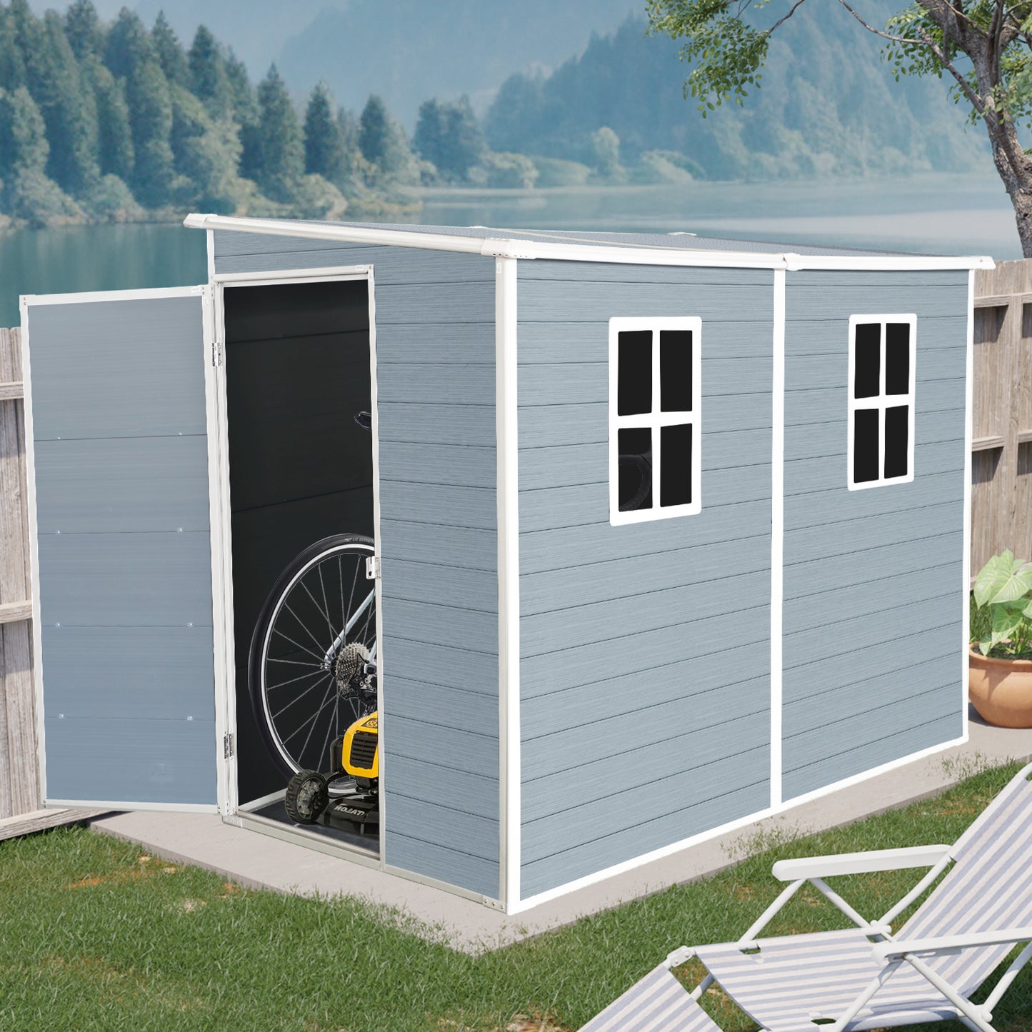 Somerset Modern Outdoor Storage Shed