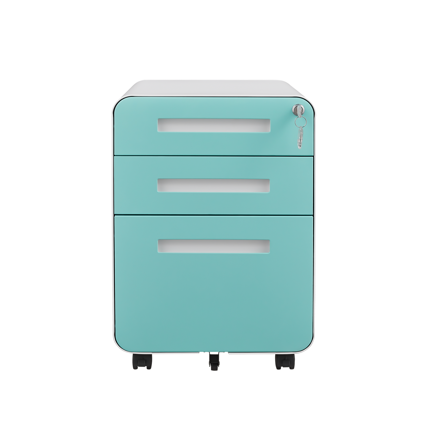Mission Modern Mobile File Storage Cabinet