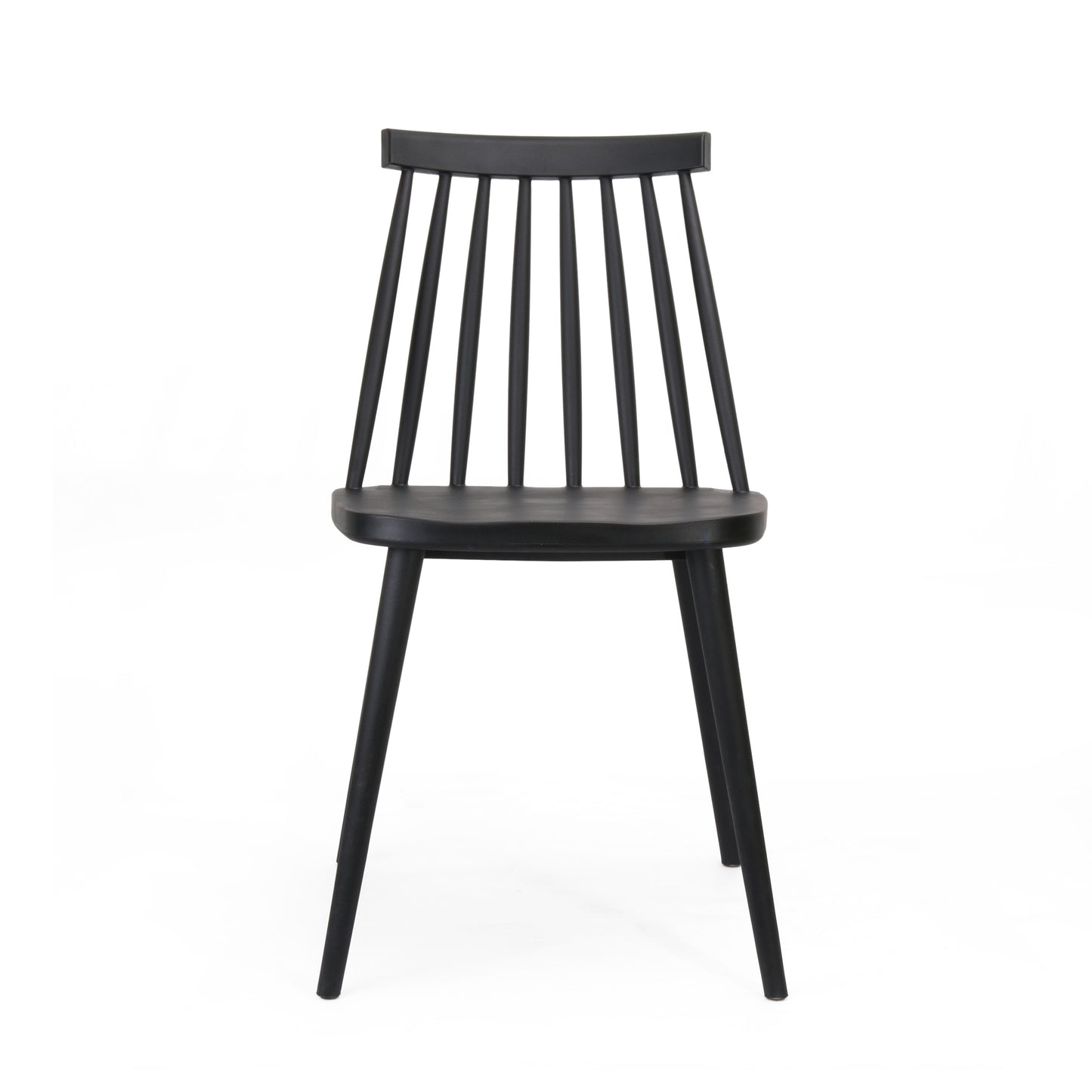 Bartholomew Contemporary Farmhouse Spindle Back Dining Chairs