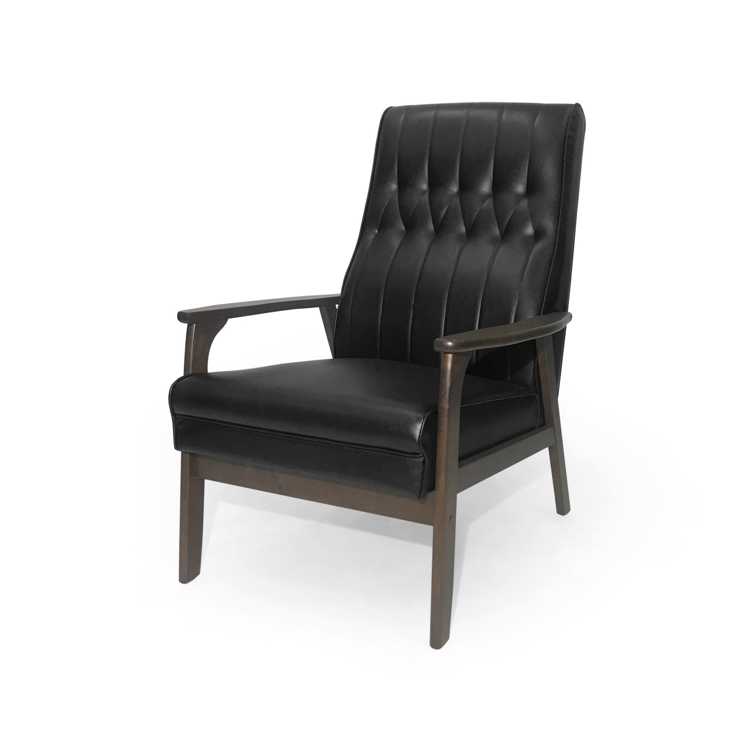Mission Mid-Century Matte Accent Chair