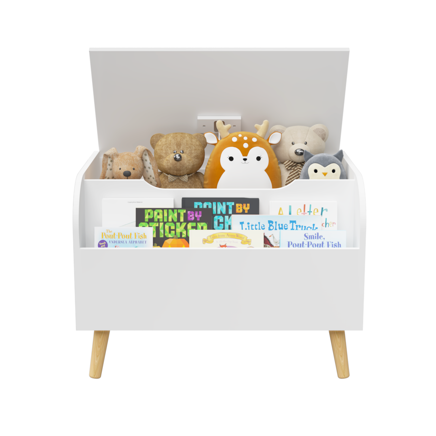 Cleo Craftsman Wooden Toy Organizer