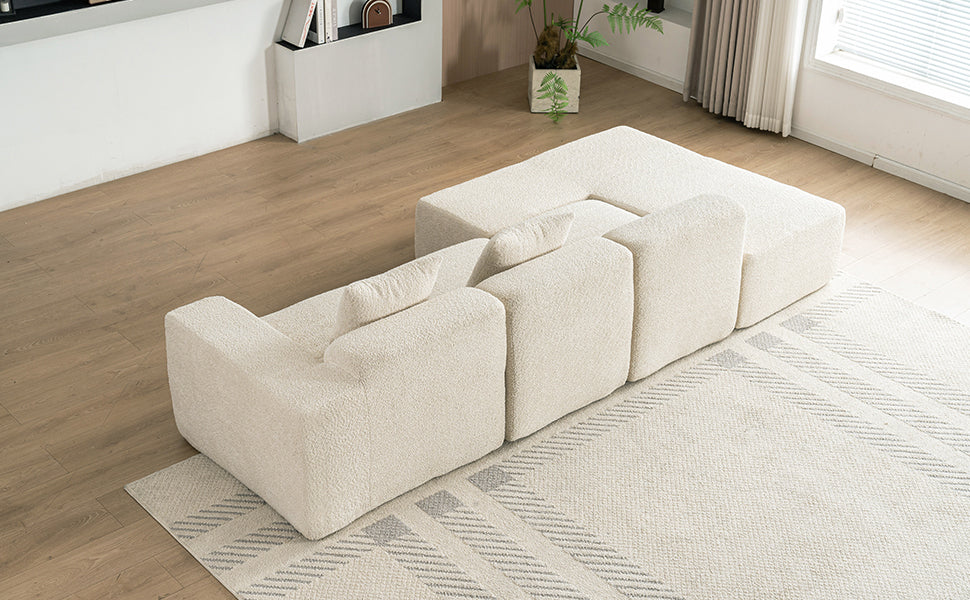 Luz Contemporary Sectional Sofa Set