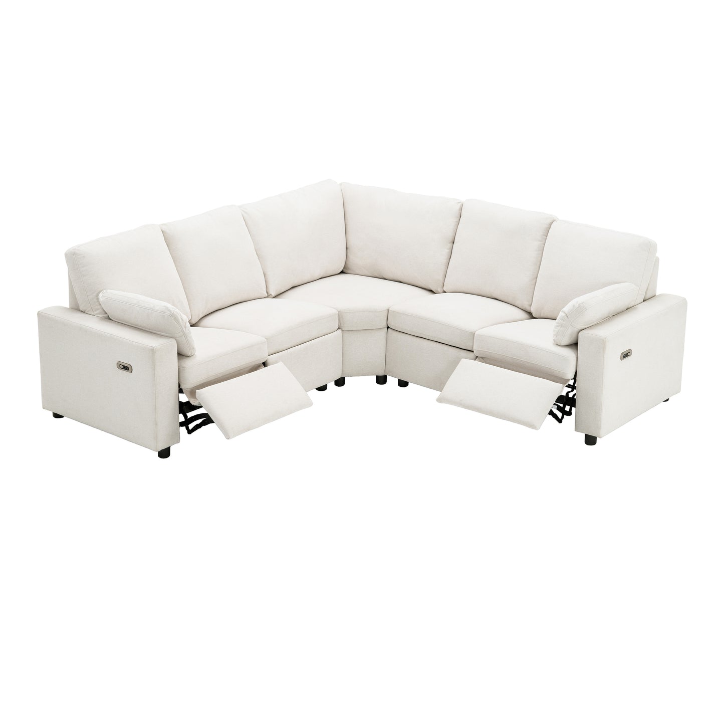 Niles Modern Power Recliner Sectional
