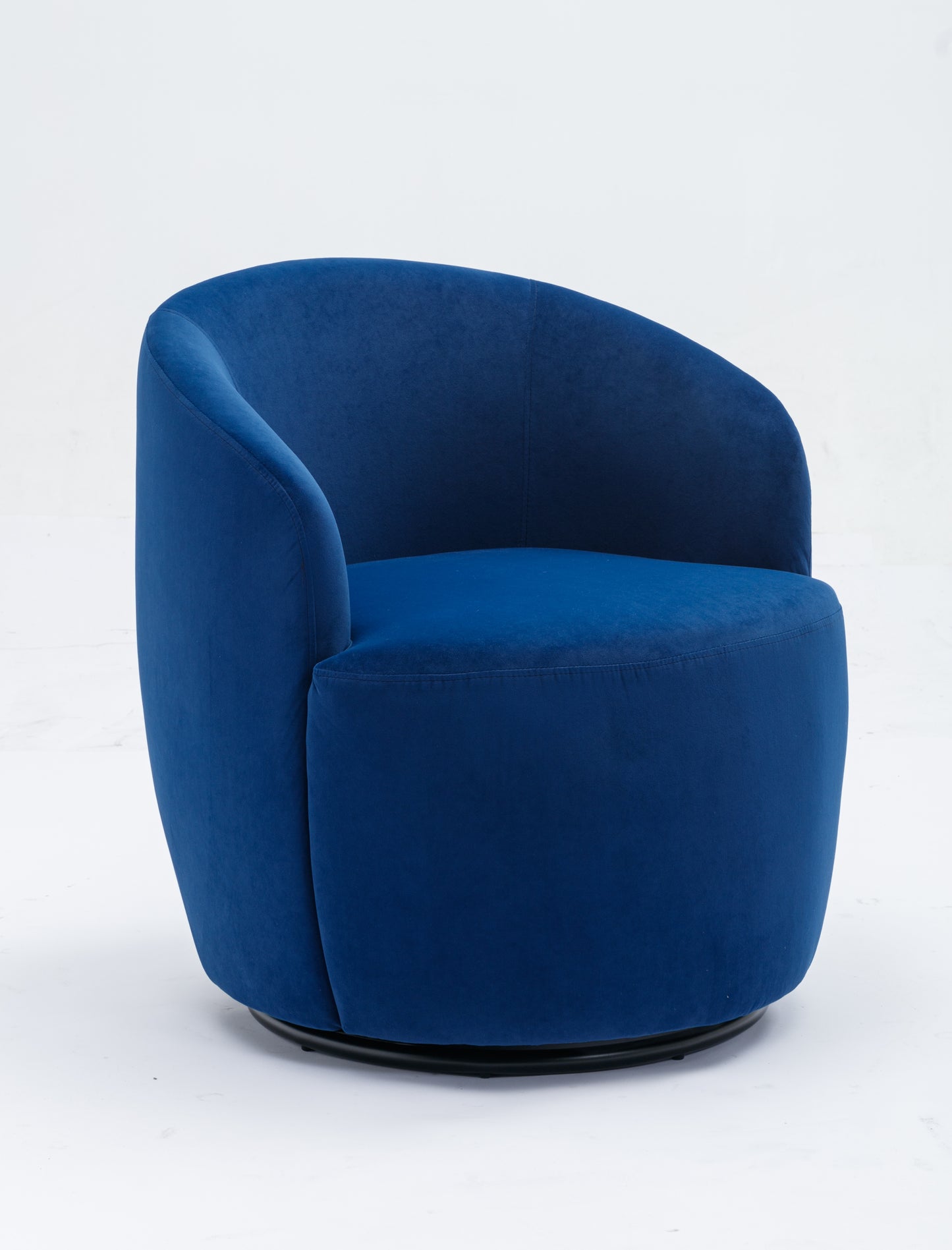 Emery Contemporary Velvet Swivel Accent Chair