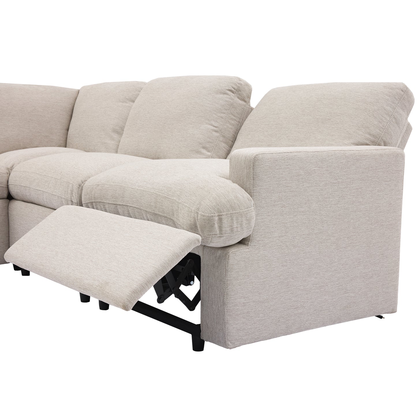 Fremont Modern Power Recliner Sectional Sofa