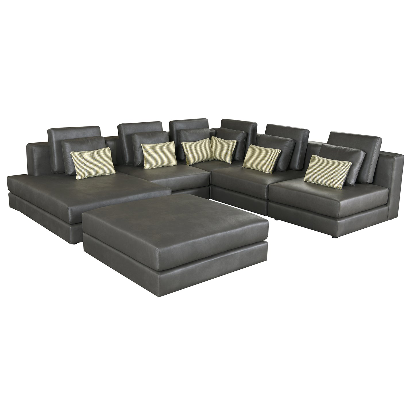 Luz Contemporary Modular Sectional Sofa