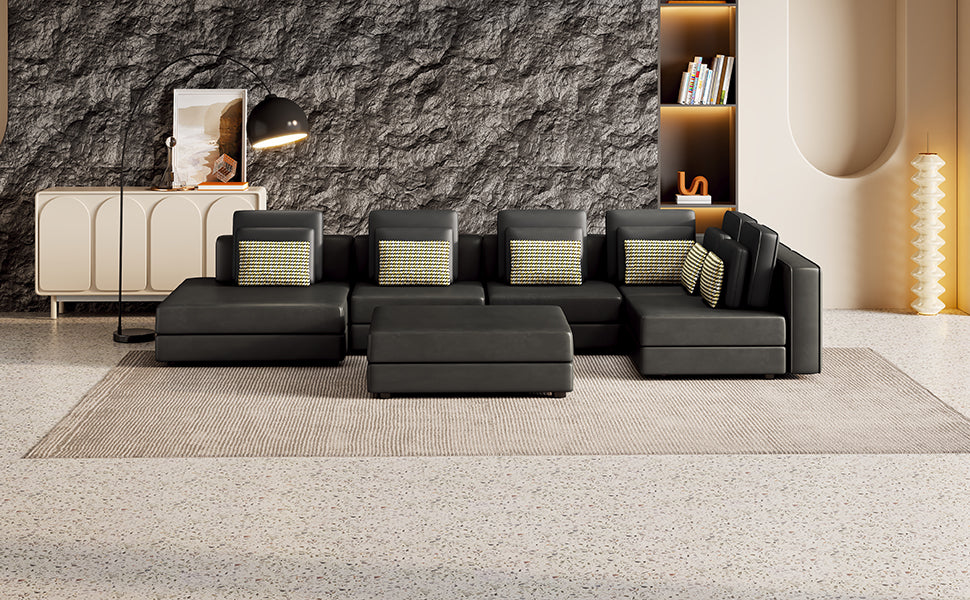 Luz Contemporary Modular Sectional Sofa