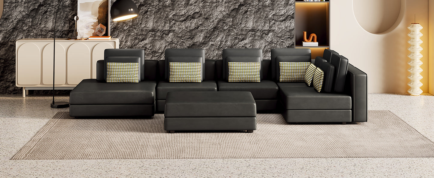 Luz Contemporary Modular Sectional Sofa