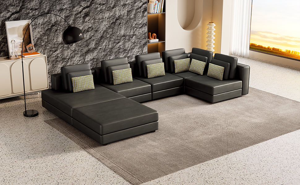 Luz Contemporary Modular Sectional Sofa