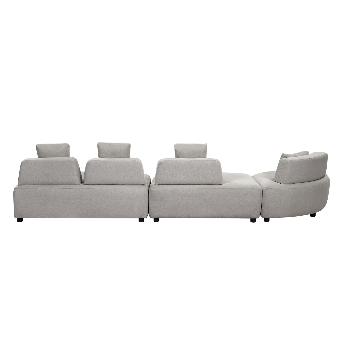 Napa Contemporary 3-piece Convertible Sectional