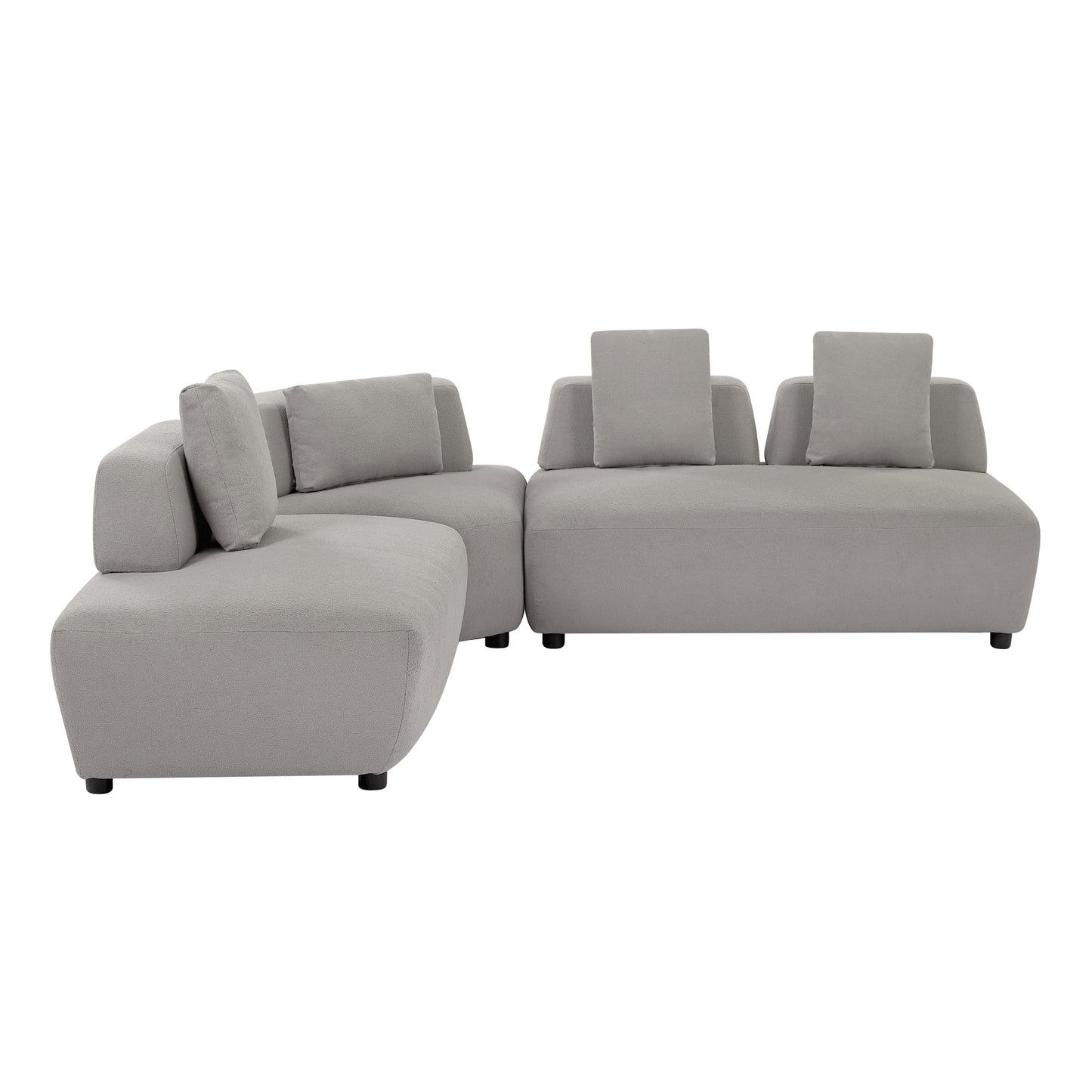 Napa Contemporary 3-piece Convertible Sectional