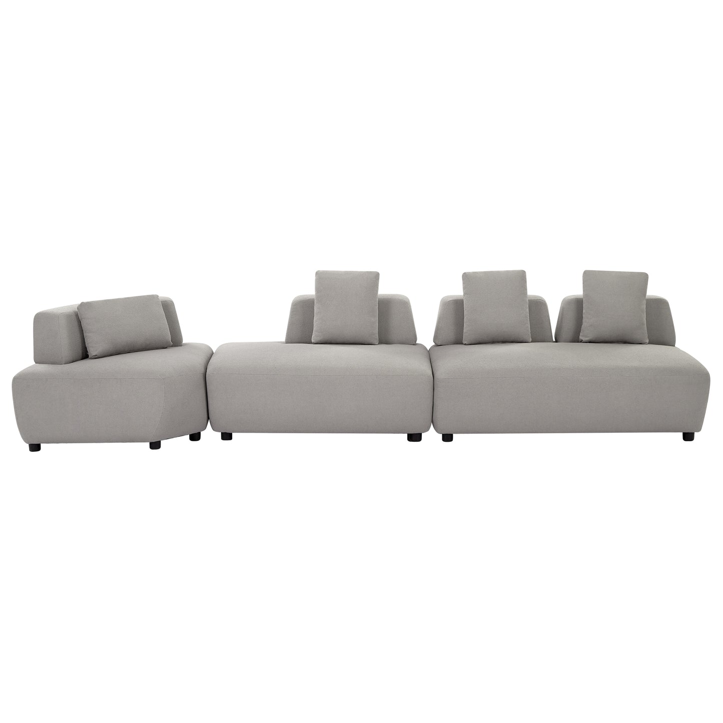 Napa Contemporary 3-piece Convertible Sectional