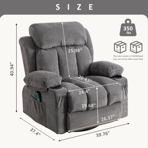Fitch Modern Massage Heated Cup Holders