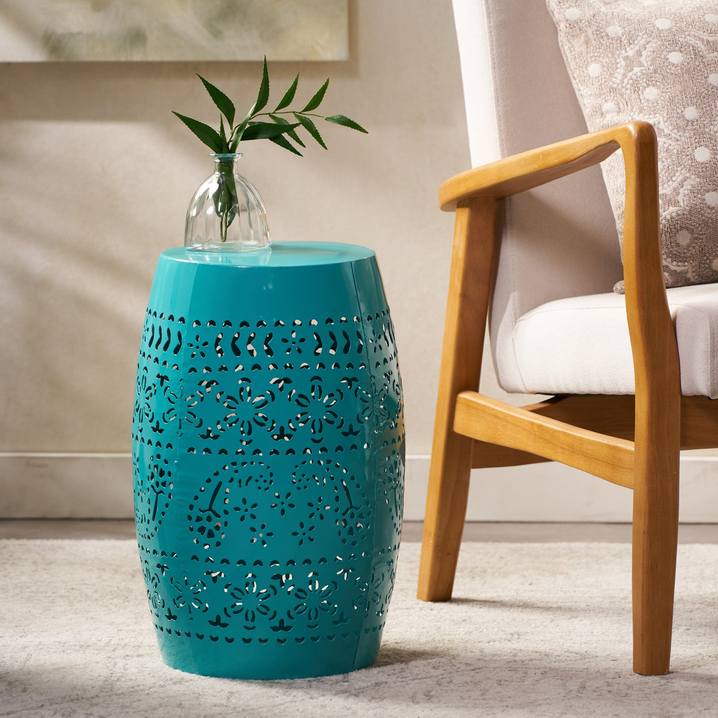 Justo Modern Minimalist Outdoor Side Table