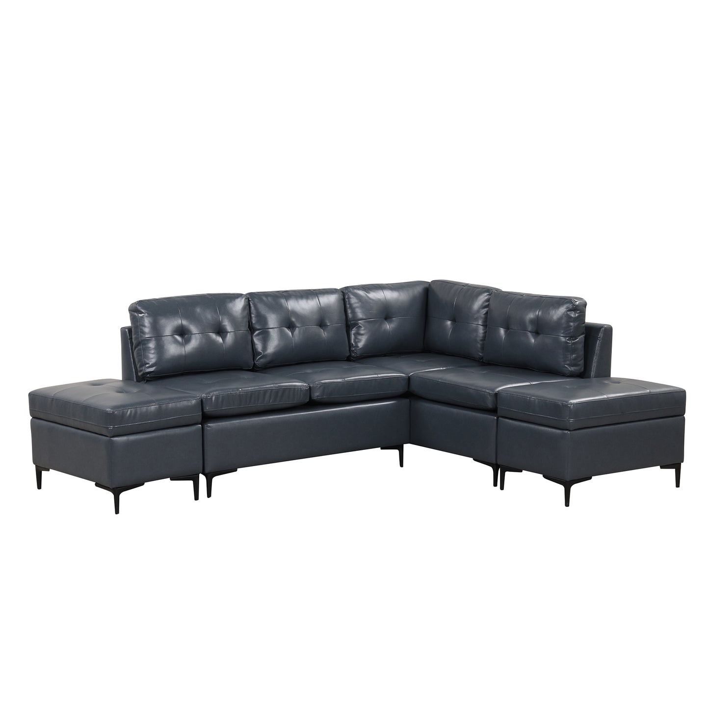 Sonoma Mid-Century L-Shaped Corner Sofa