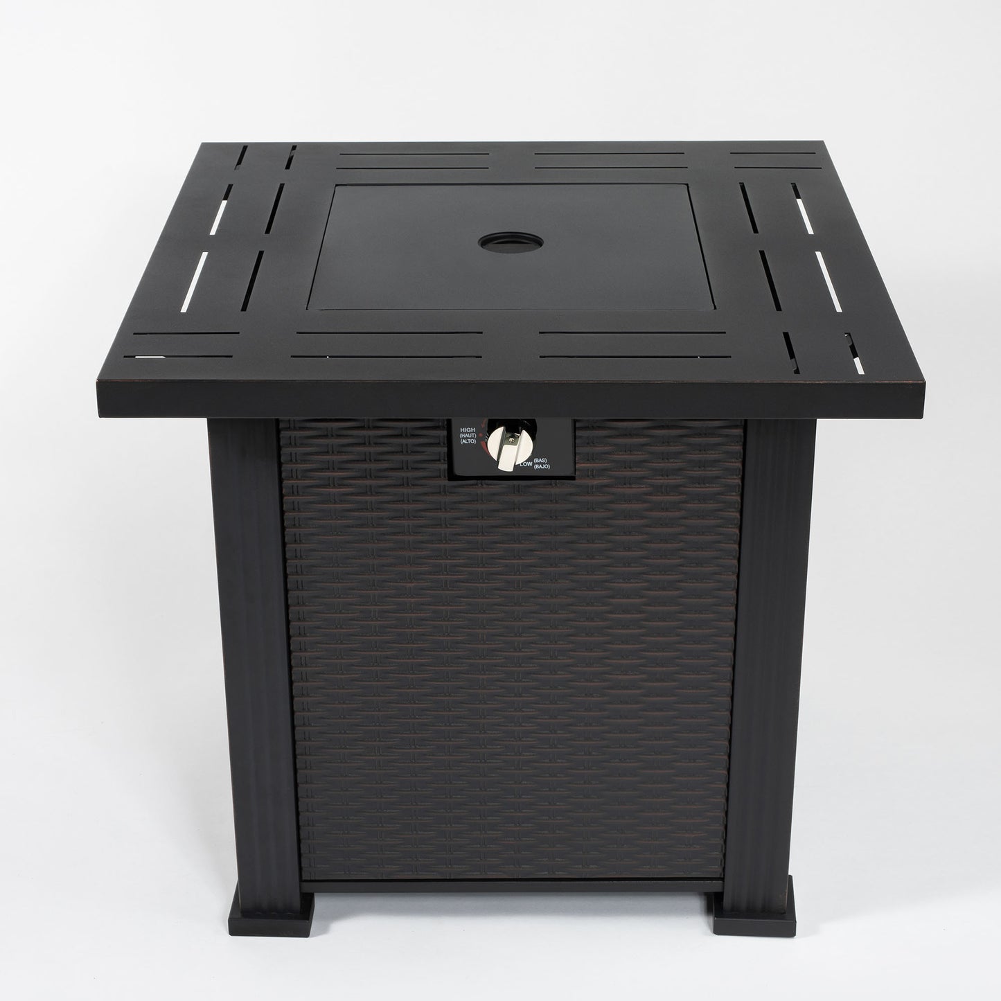 Warmsprings Contemporary Fire Pit Table
