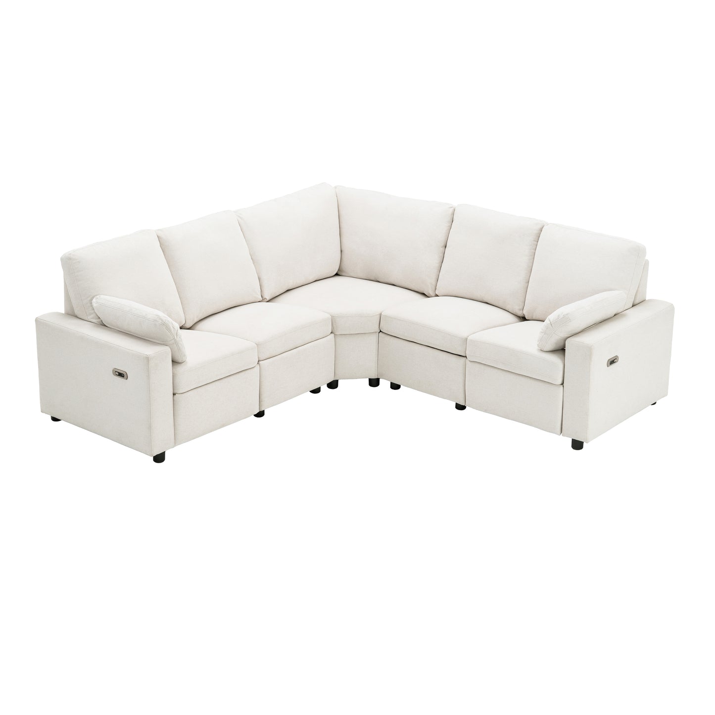 Niles Modern Power Recliner Sectional