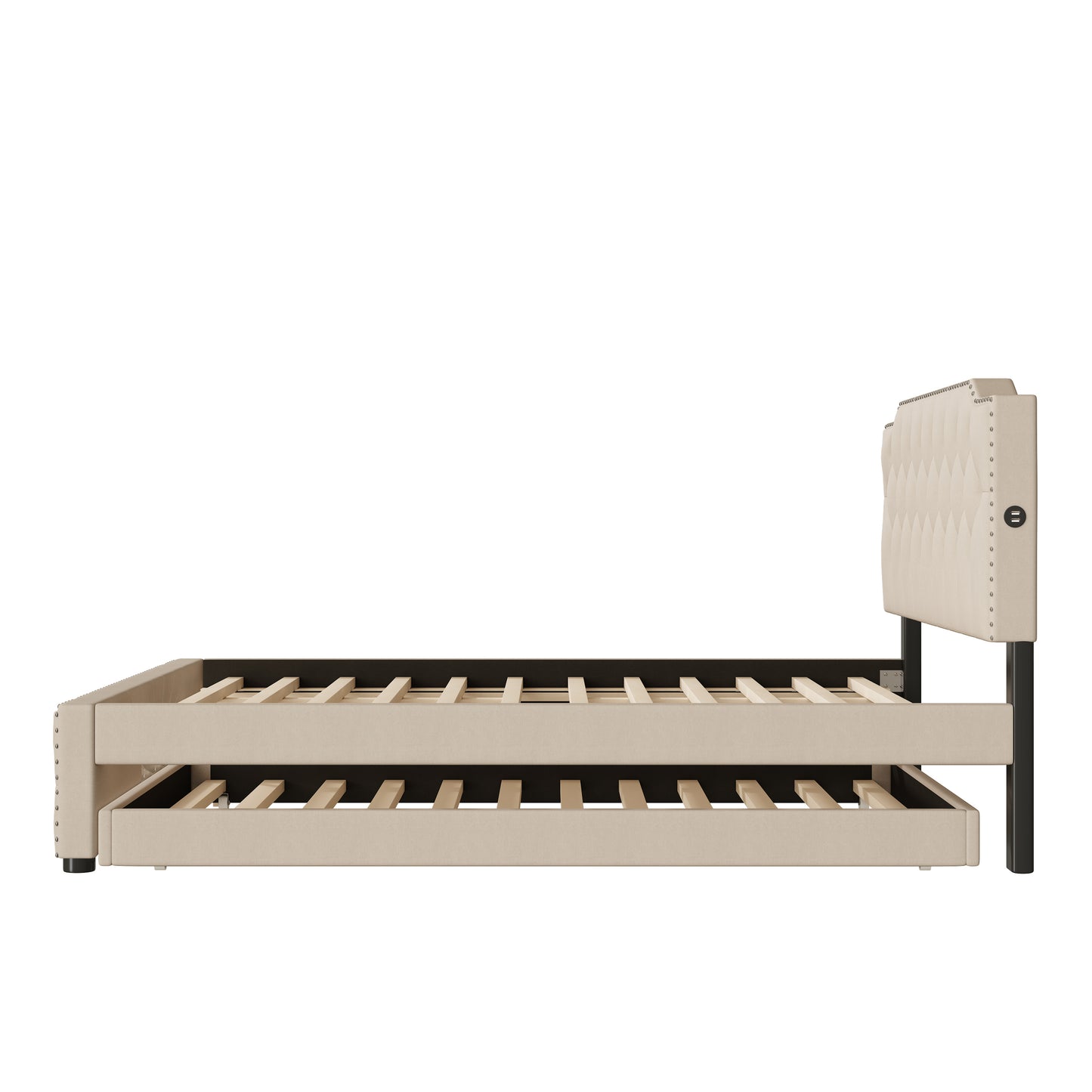 Cleo Contemporary Platform Bed