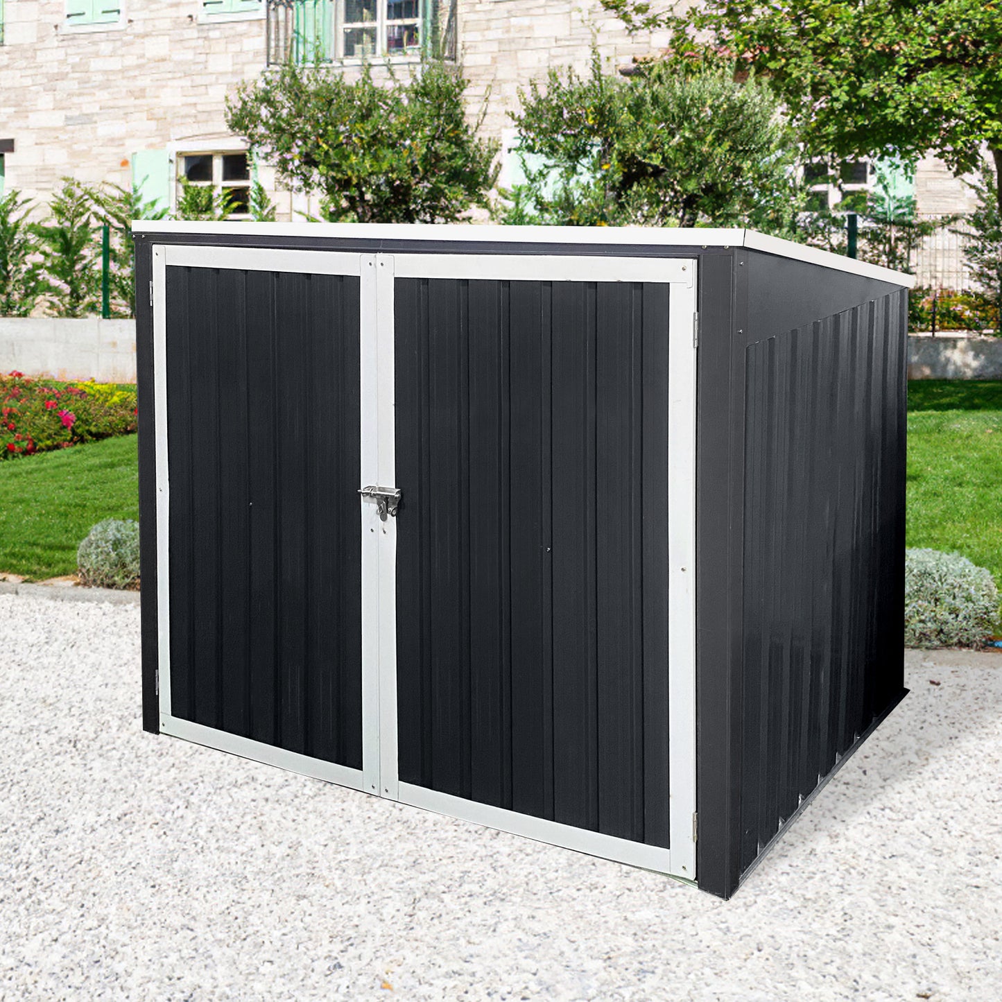 Lula Industrial Metal Shed