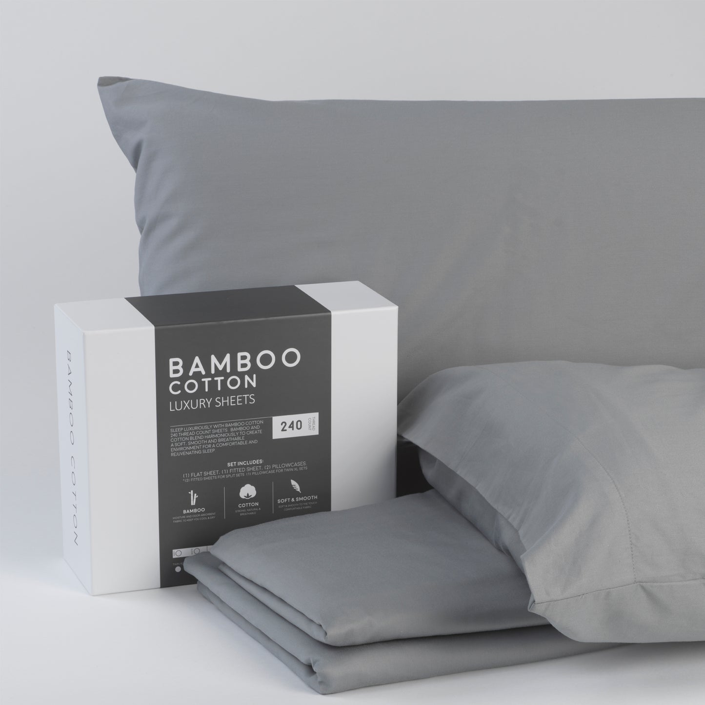 Cleo Contemporary Bamboo Cotton Luxury Sheets