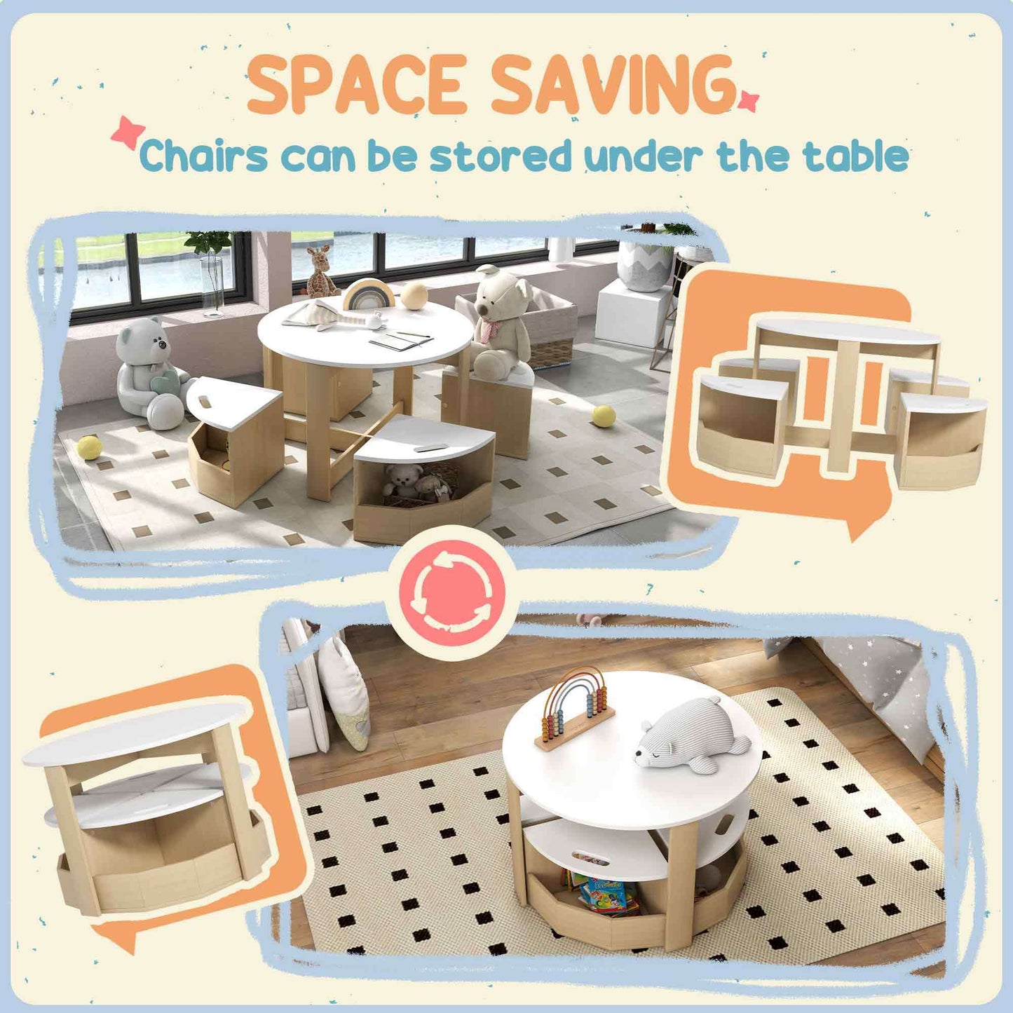Bartholomew Contemporary Velvet Toddler Play Set
