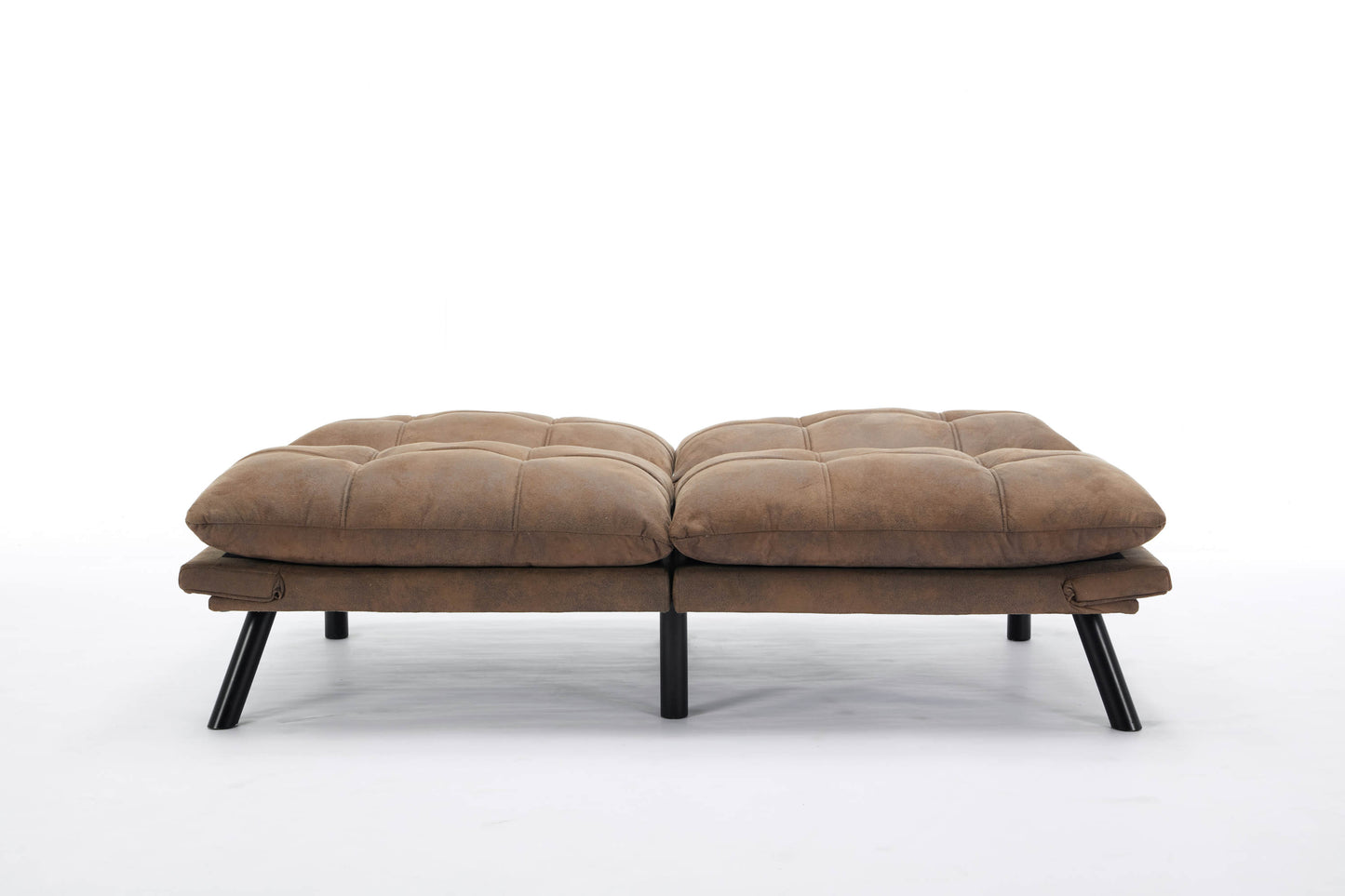 Kingsly Modern Leather Convertible Sofa Bed