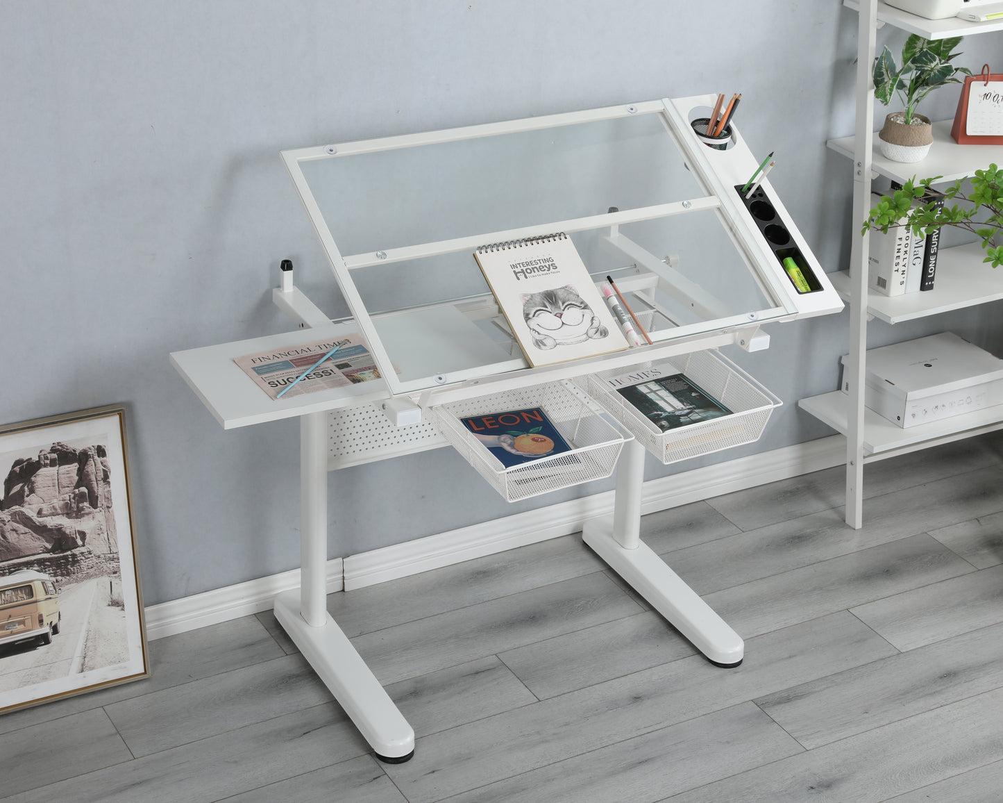 Fremont Industrial Adjustable Work Desk