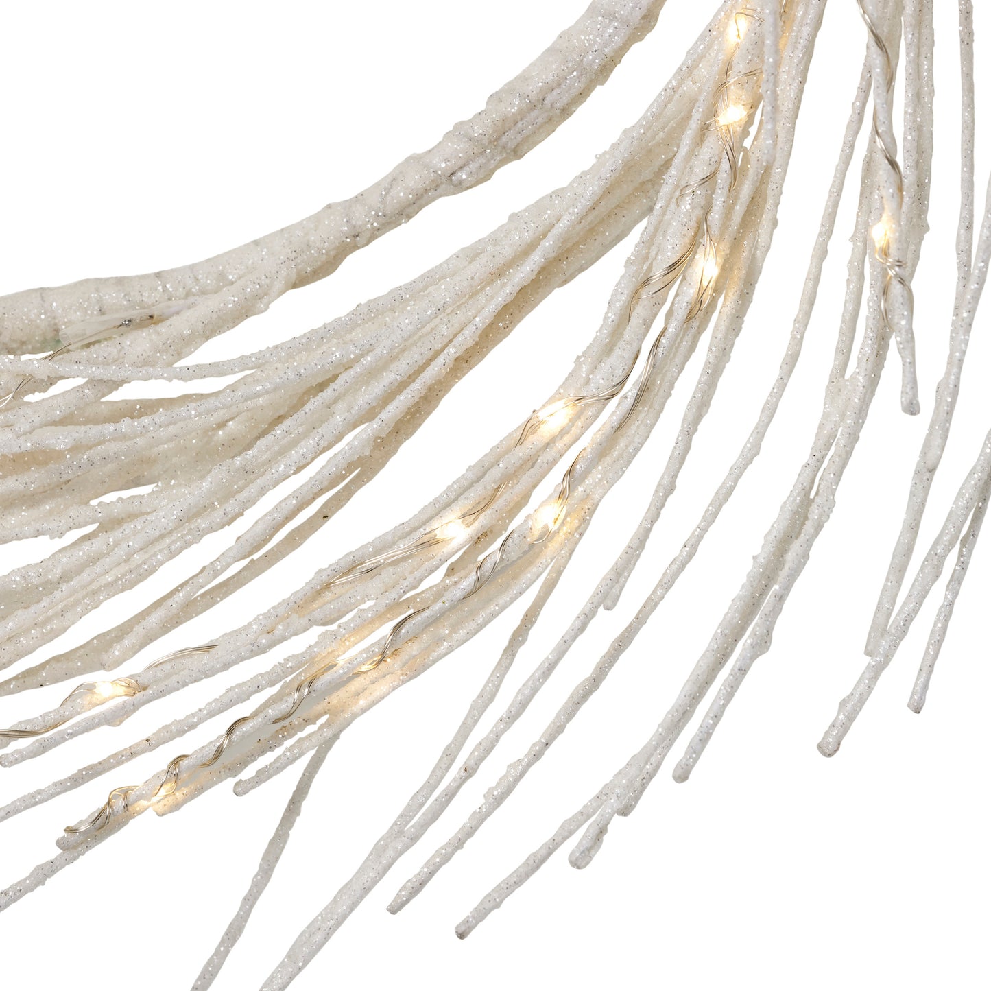 Lula Contemporary Paper LED Light Wreath