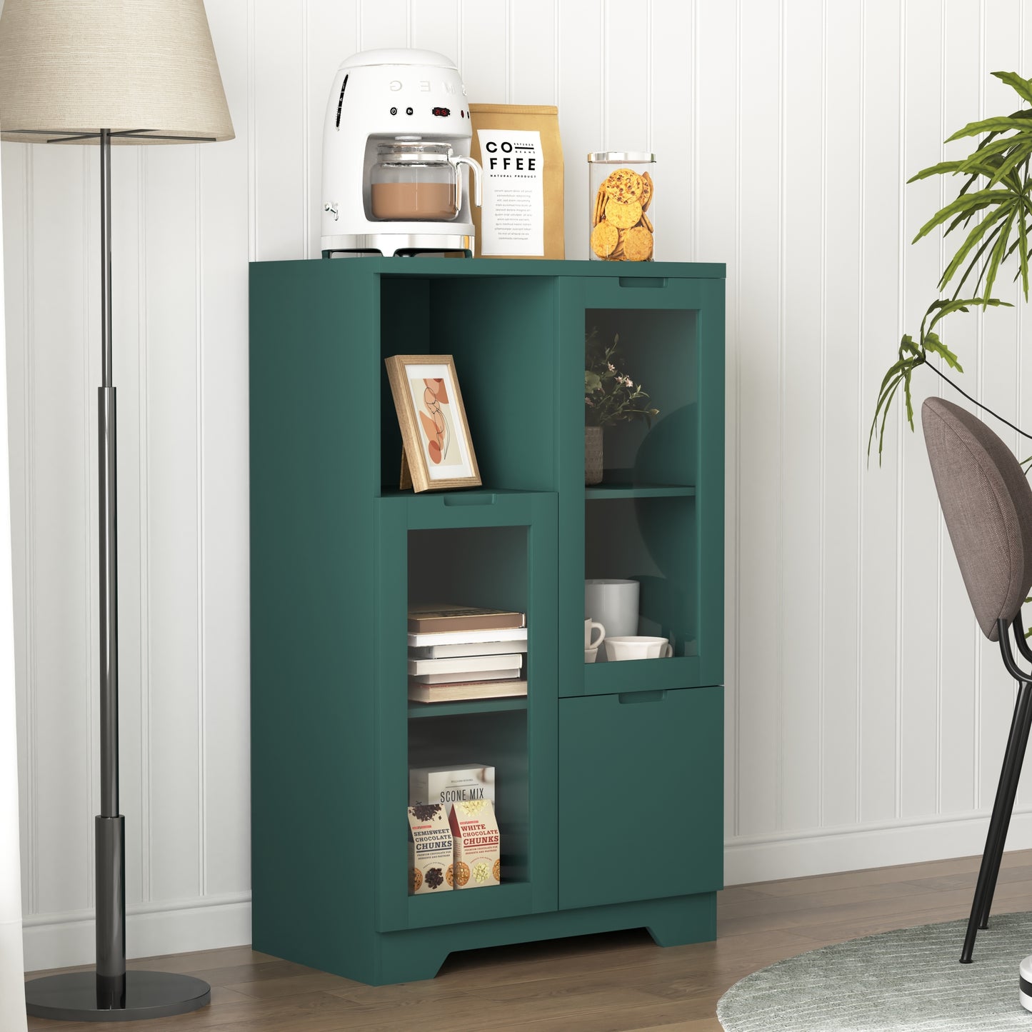 Napa Modern Bedroom Painted Storage Cabinet