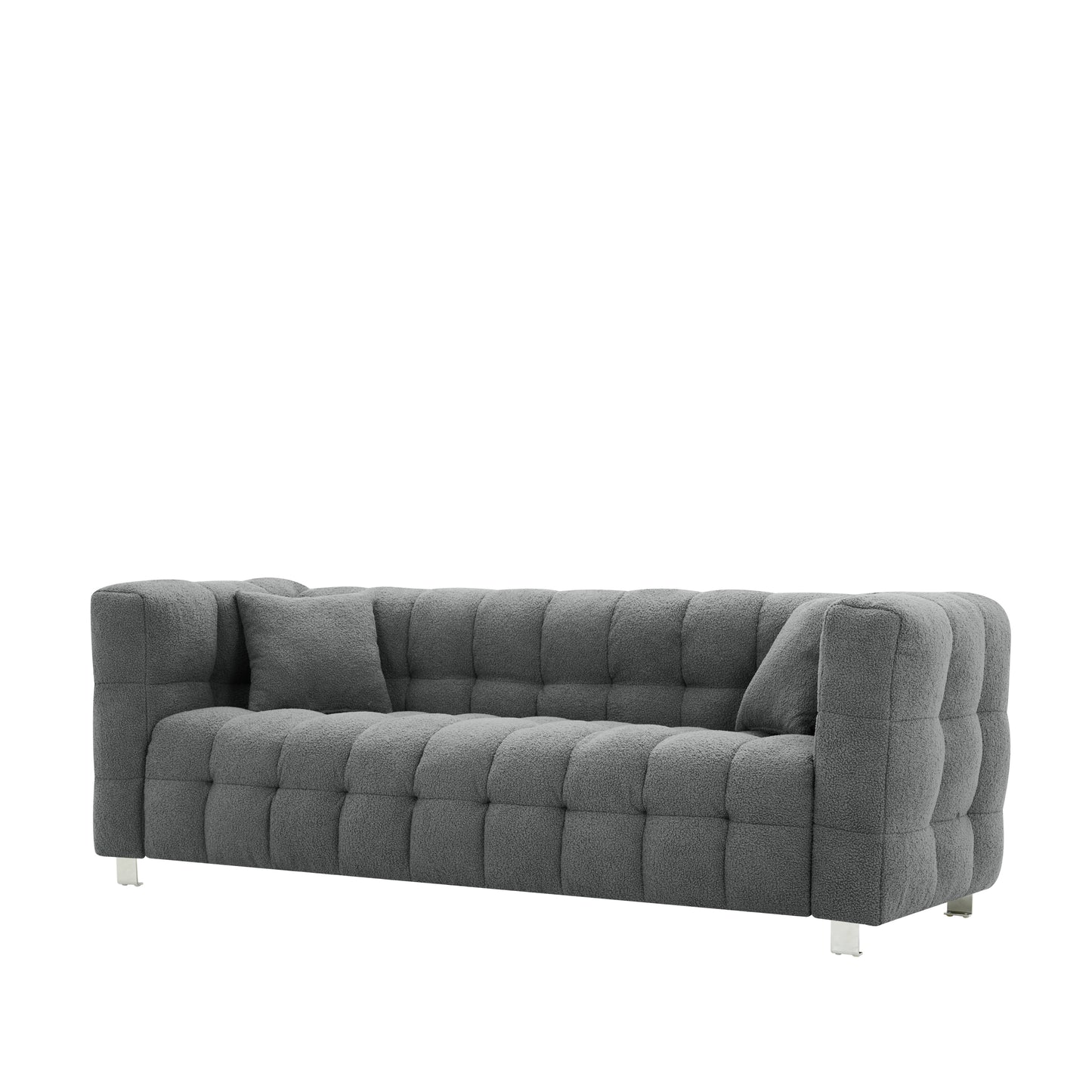 Healdsburg Contemporary Teddy Fleece Sofa