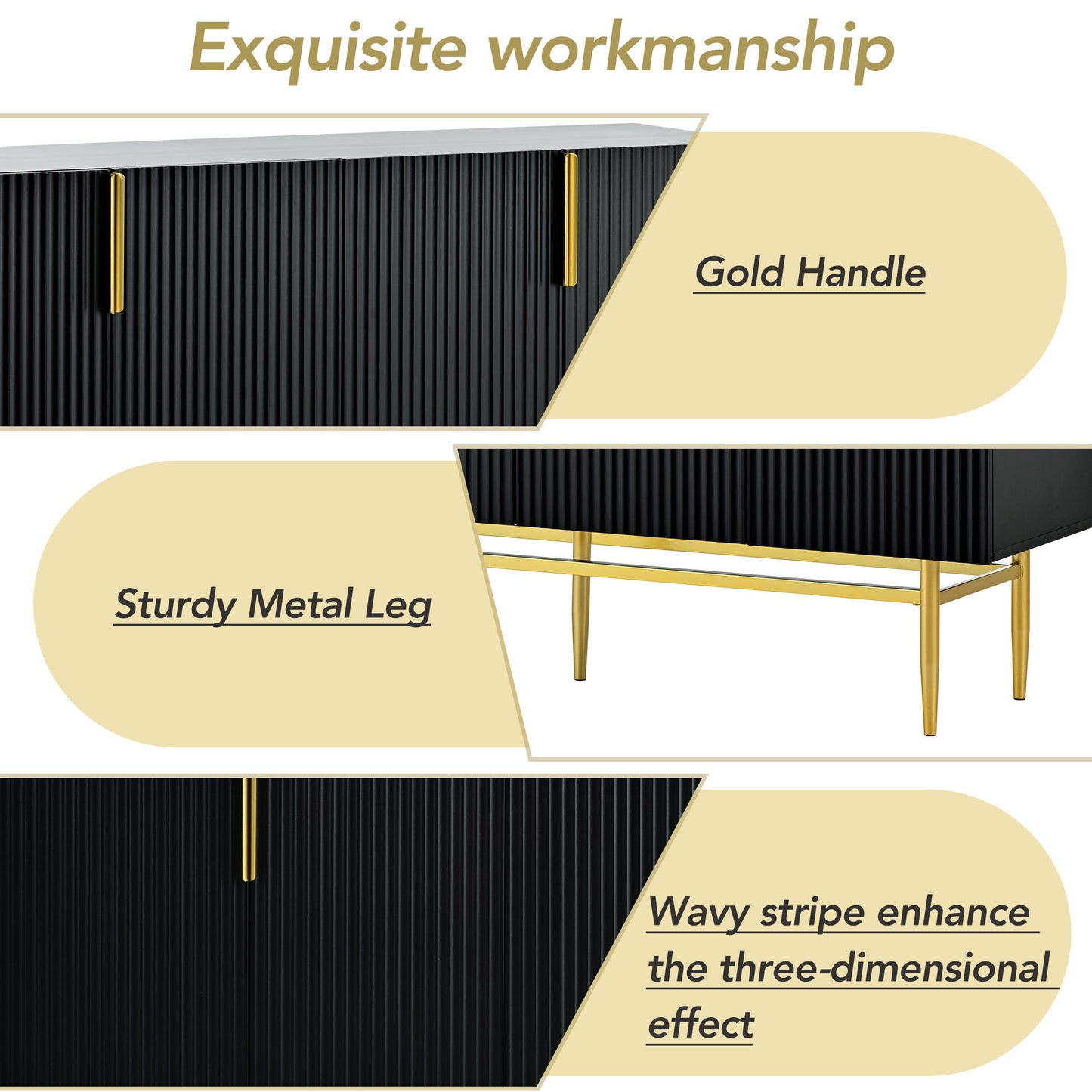 Niles Modern Elegant Sideboard