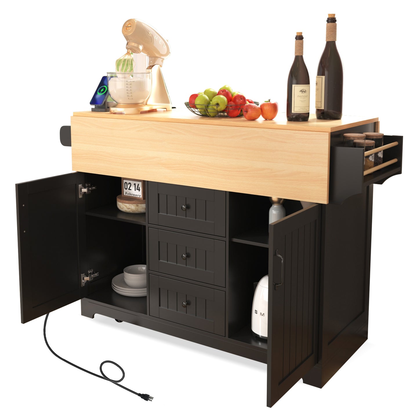 Lula Modern Simple Kitchen Island