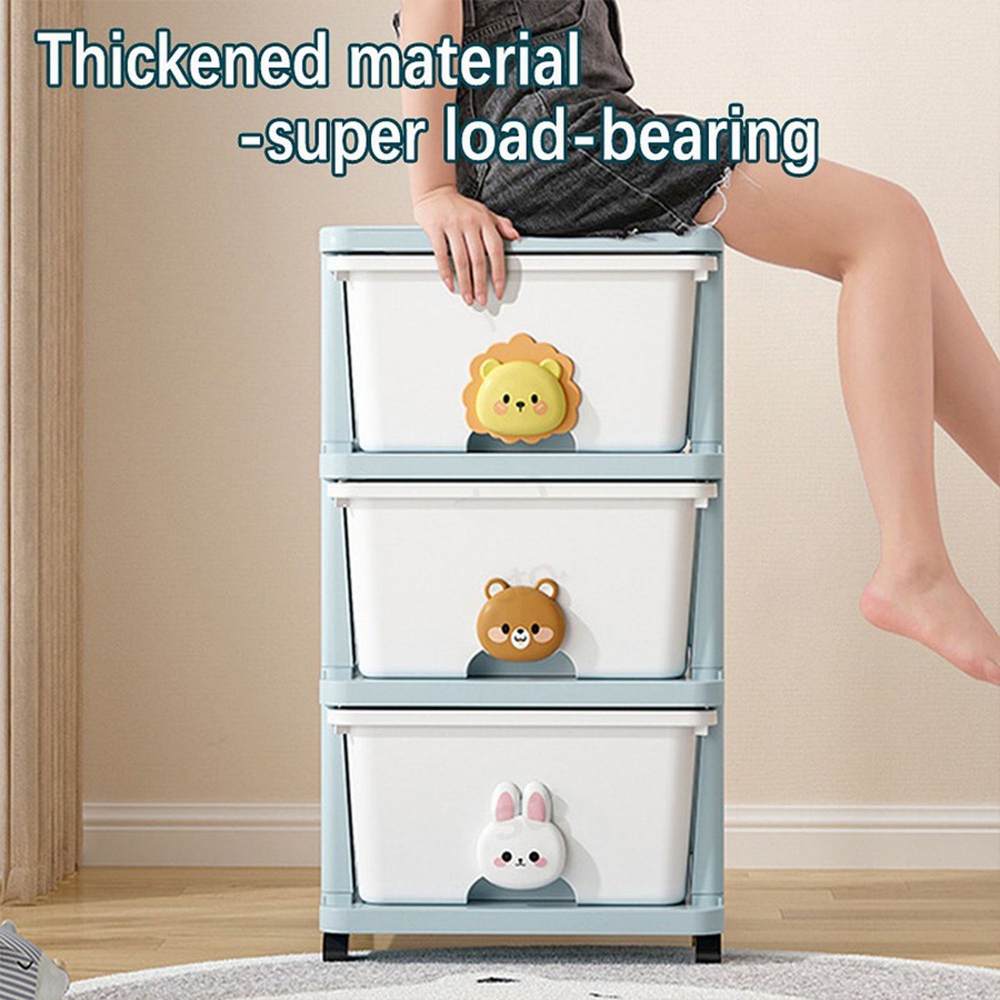 Centerville Modern Bedroom Drawer Storage Rack