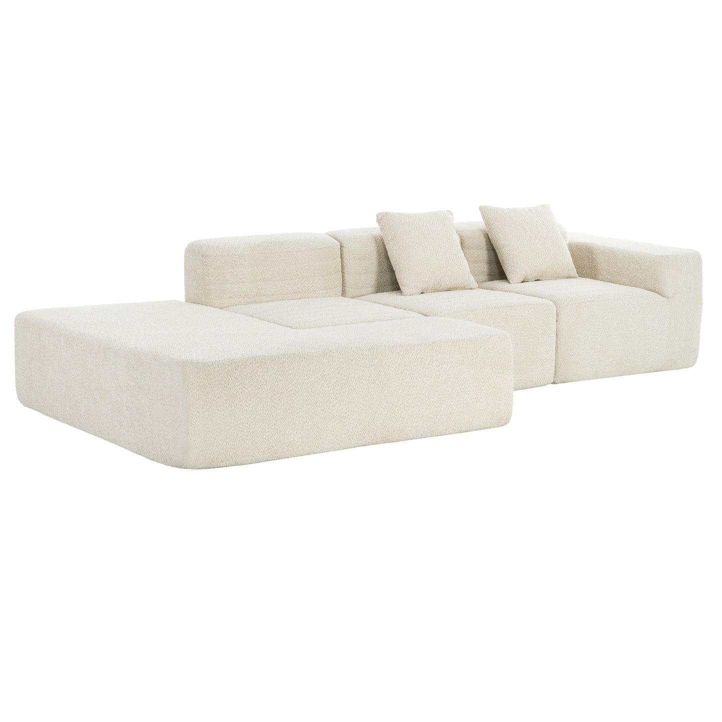 Luz Contemporary Sectional Sofa Set