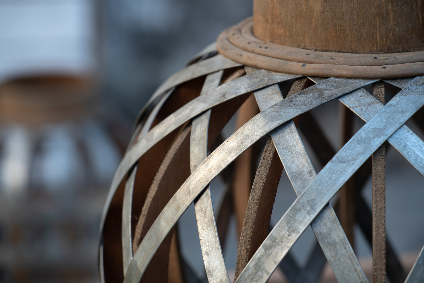 Lazzareschi Craftsman Wooden Lantern Decorative Light