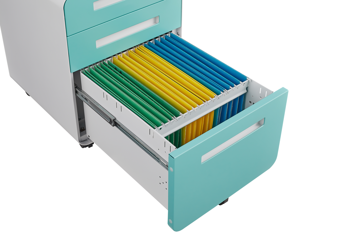 Mission Modern Mobile File Storage Cabinet
