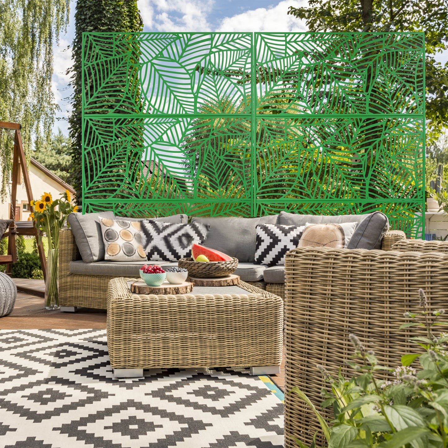 Lula Industrial Privacy Fence Panel