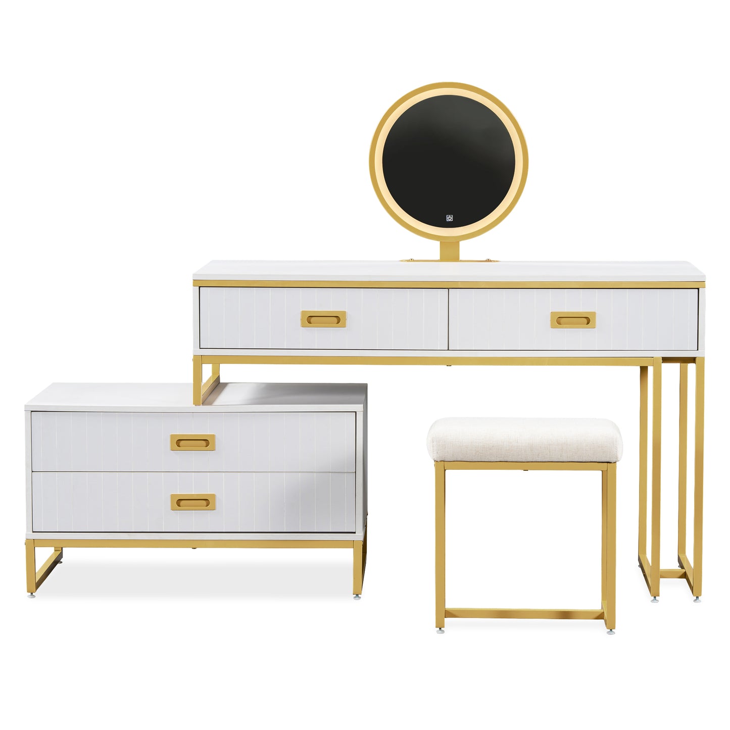Somerset Modern Movable Vanity Table