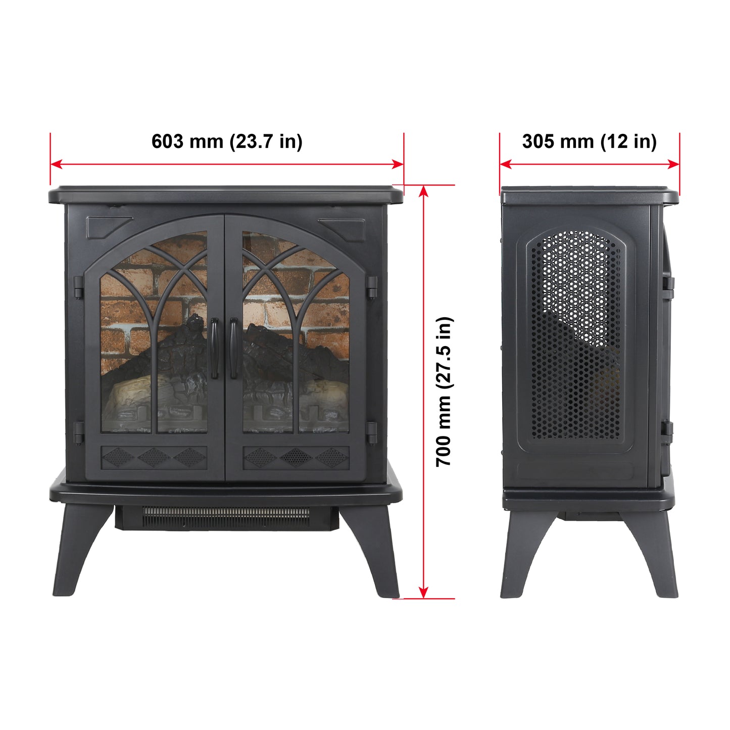 Napa Contemporary Flame Infrared Fireplace