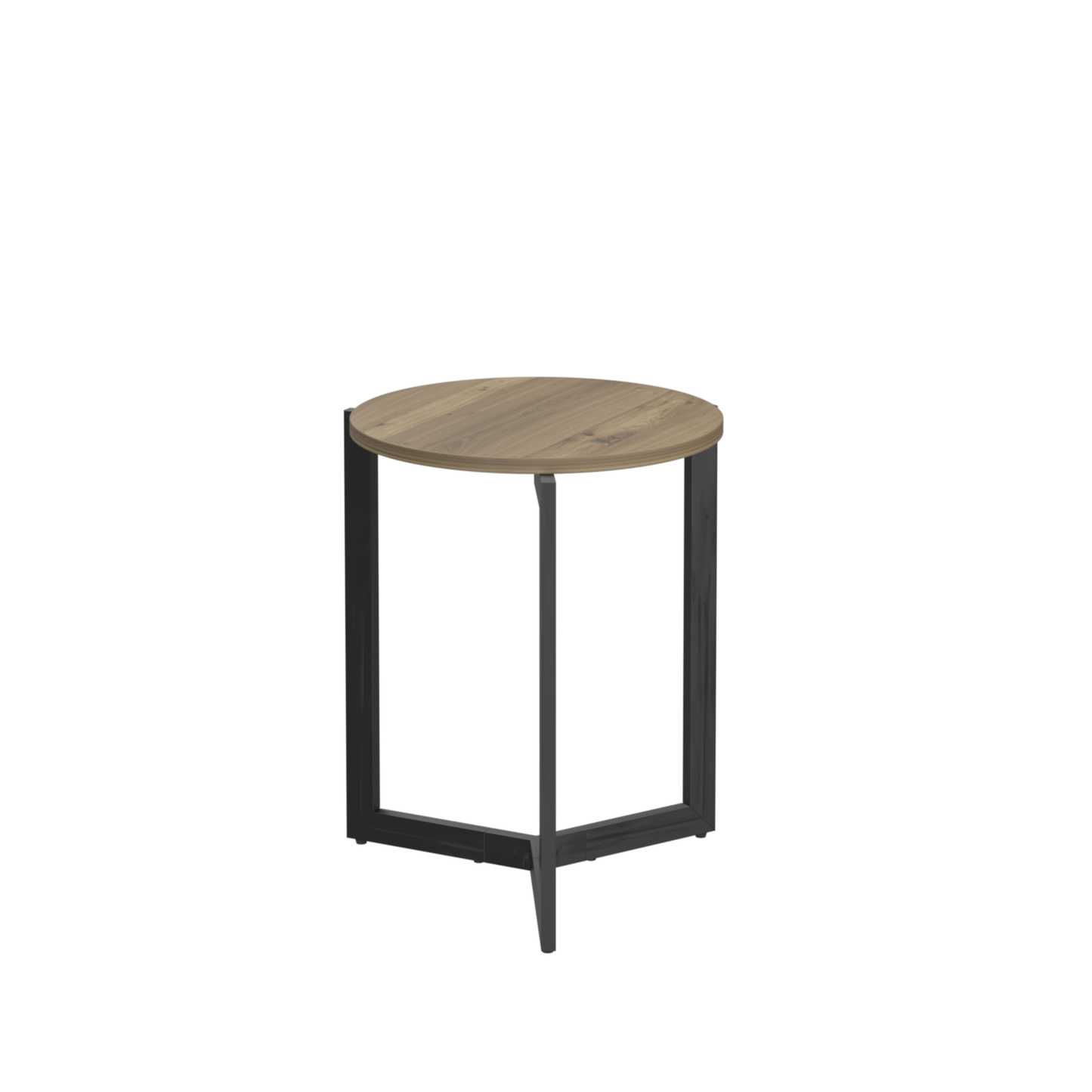 Bartholomew Modern Round Metal Accent Table
