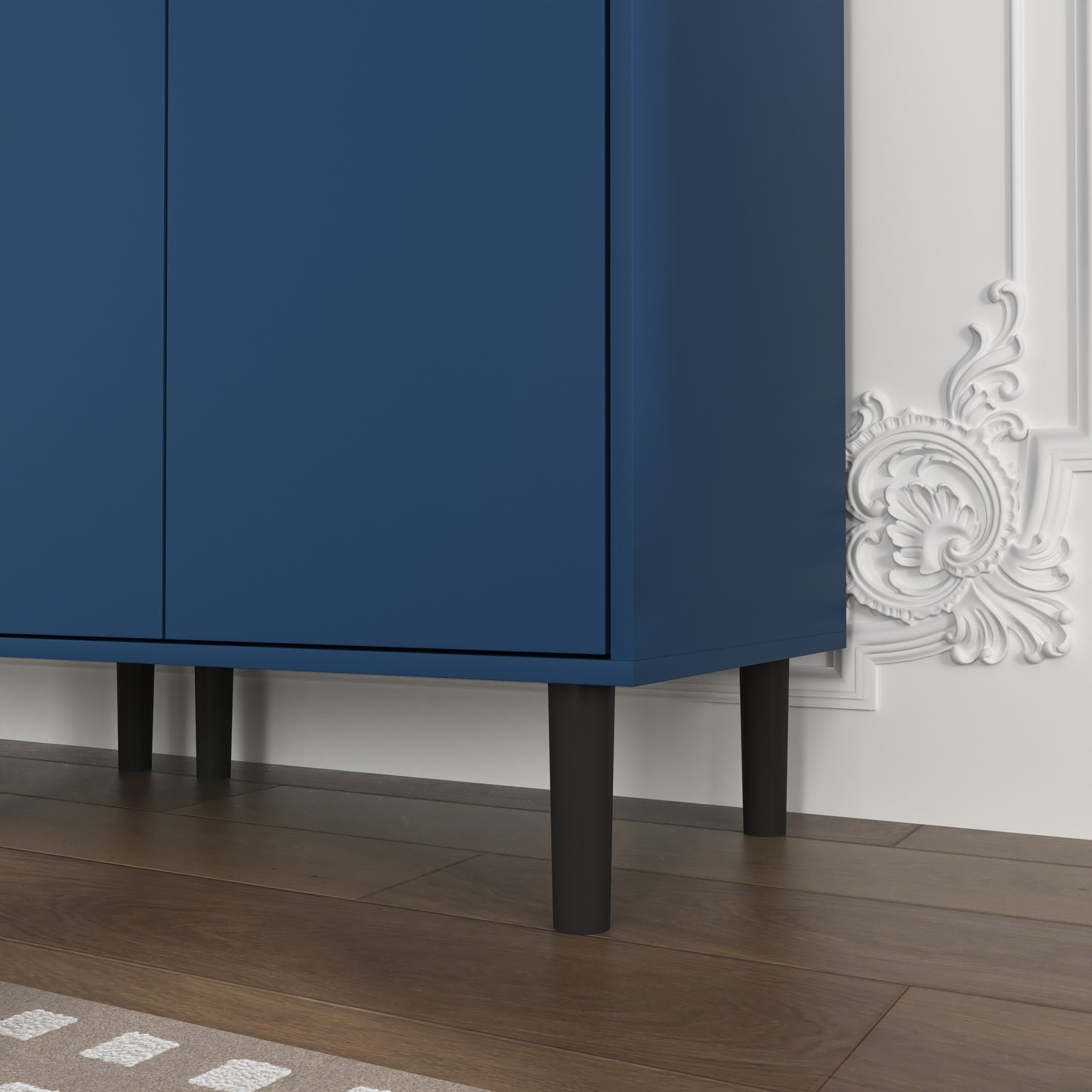Irvington Contemporary Storage Bookcase