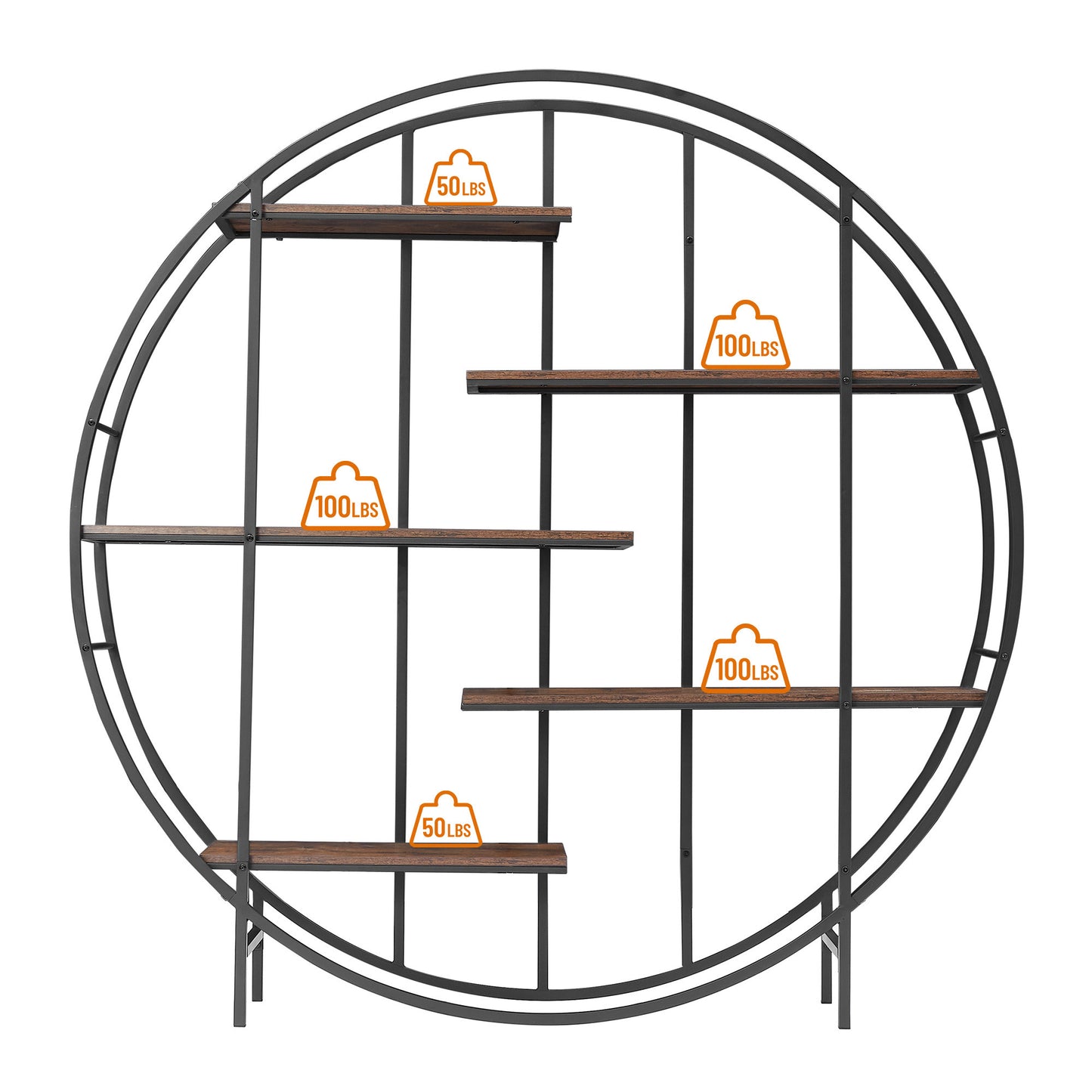 Marites Industrial Metal display Shelve