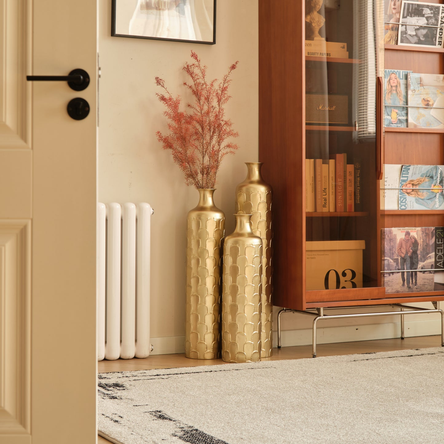 Niles Contemporary Glazed Floor Vases