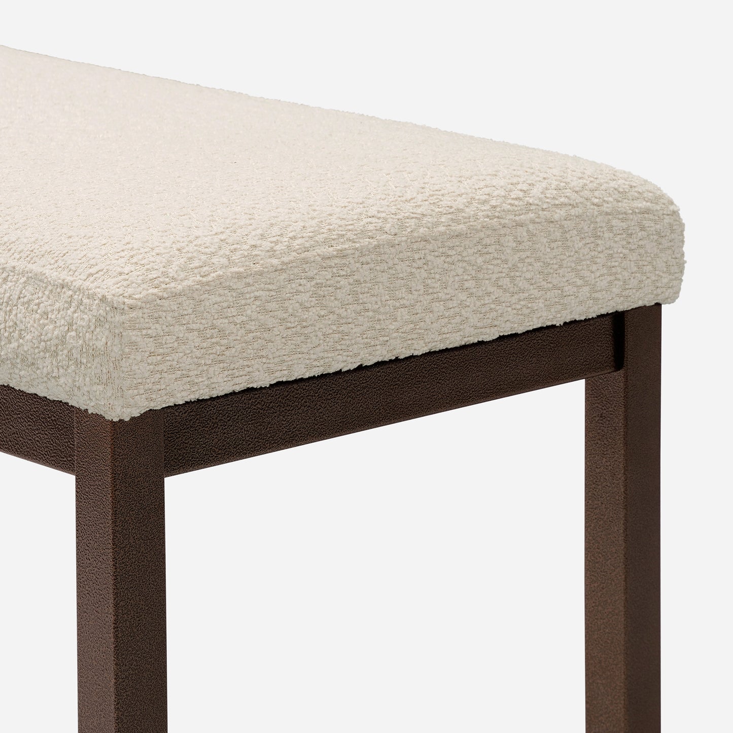 Marcel Contemporary Pelican Wooden Bench