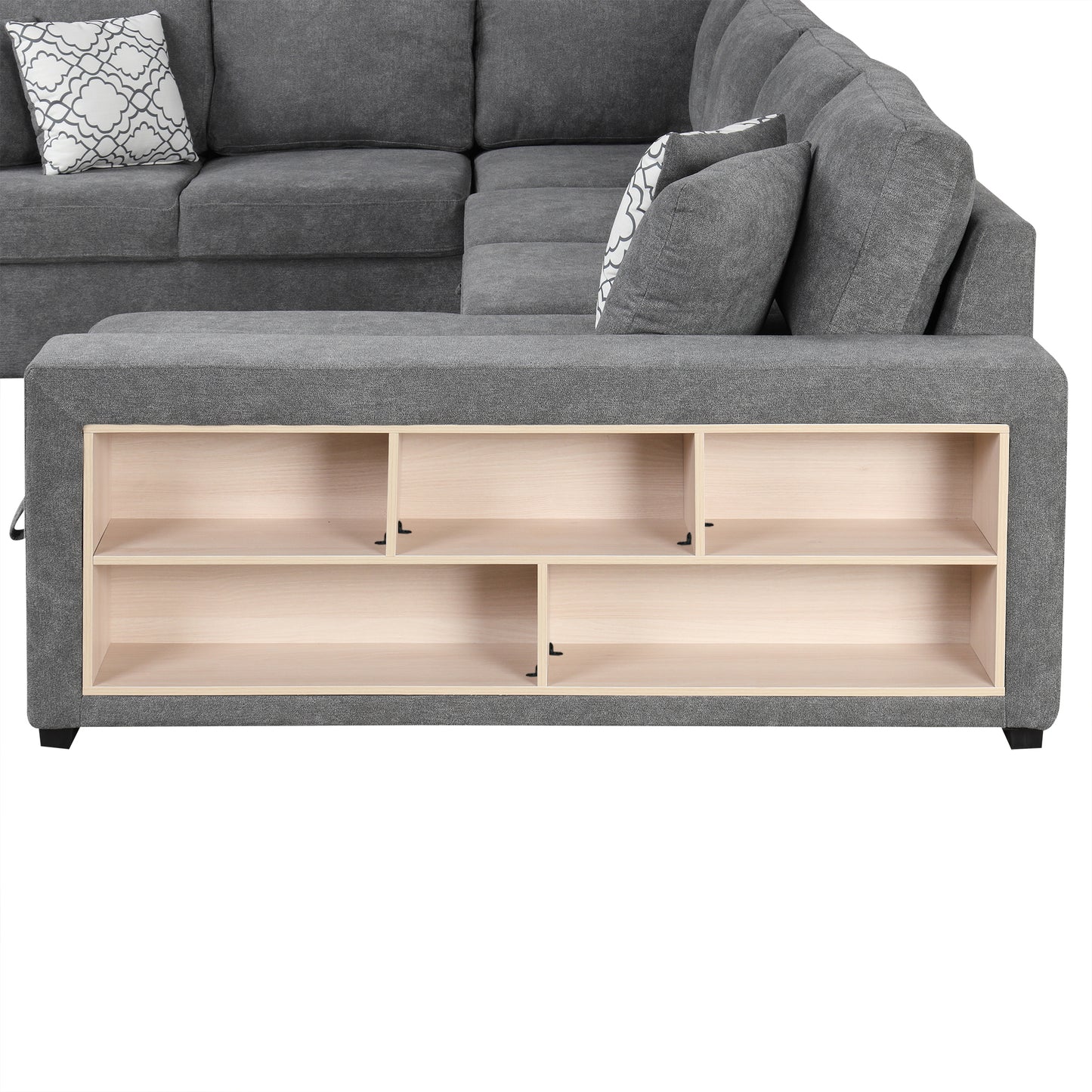 Lazzareschi Contemporary Pull-out Storage Sofa