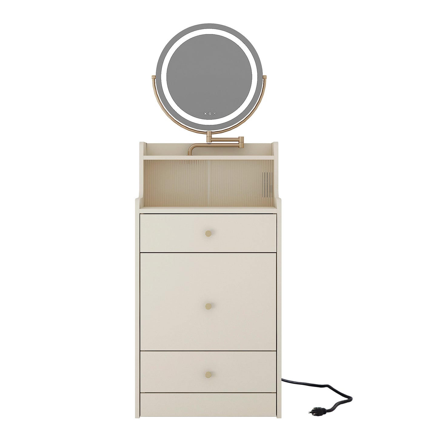Centerville Contemporary Compact Makeup Vanity