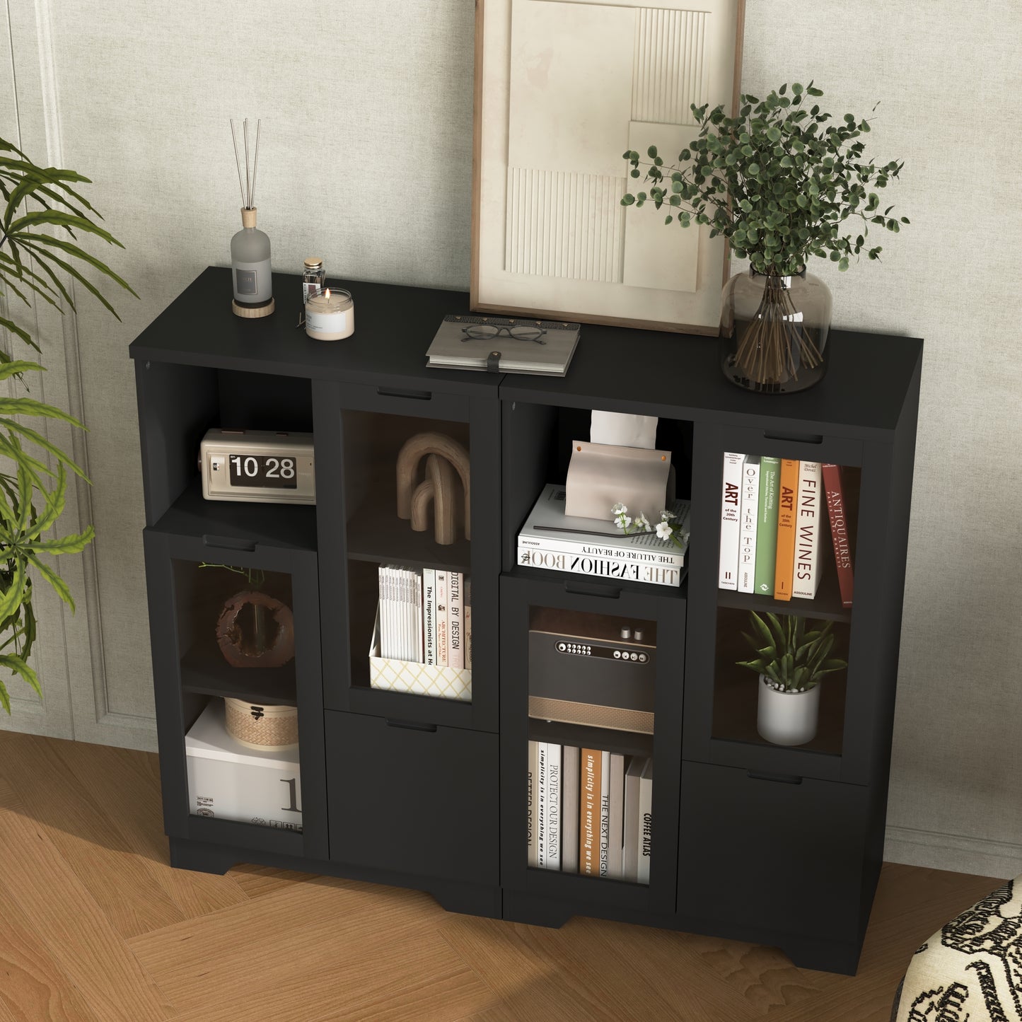 Fitch Modern Lyon Glass Cabinet