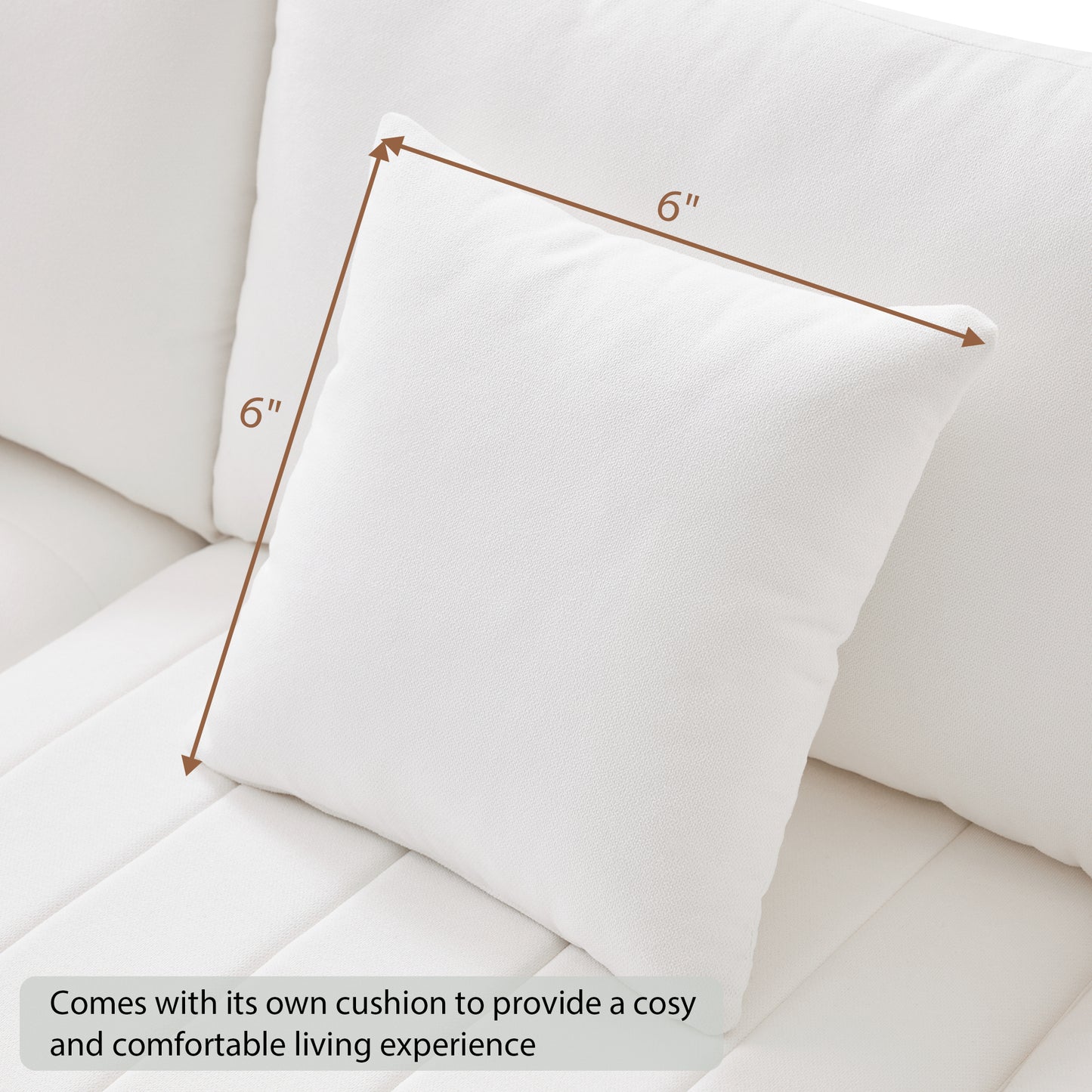 Amity Modern Modern Stripe Sectional Sofa